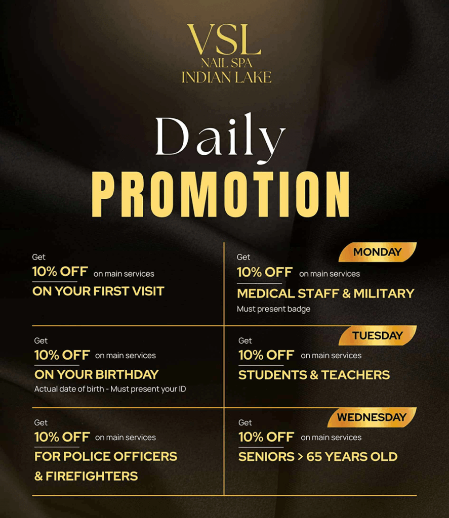 Daily promotion poster